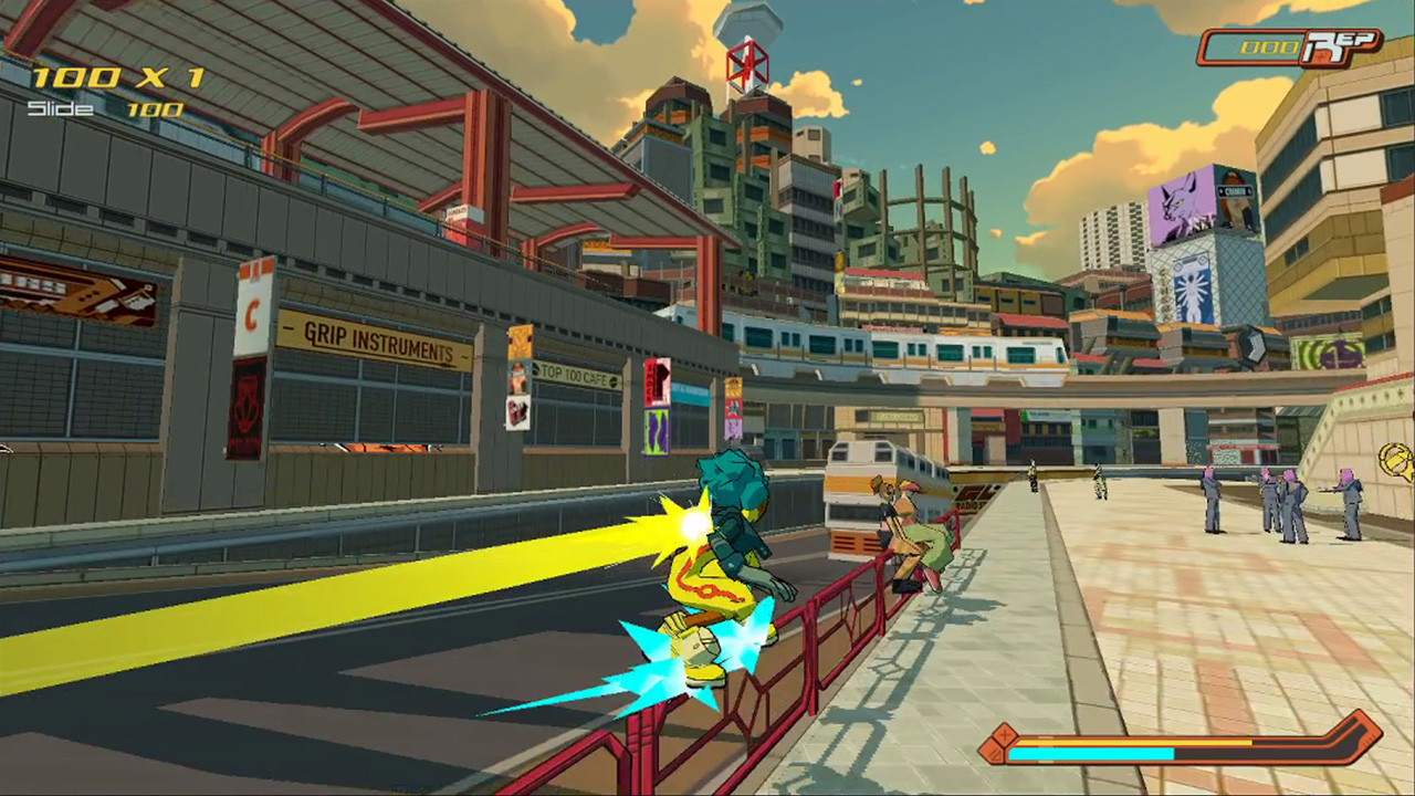 Скриншот из игры Bomb Rush Cyberfunk - 19