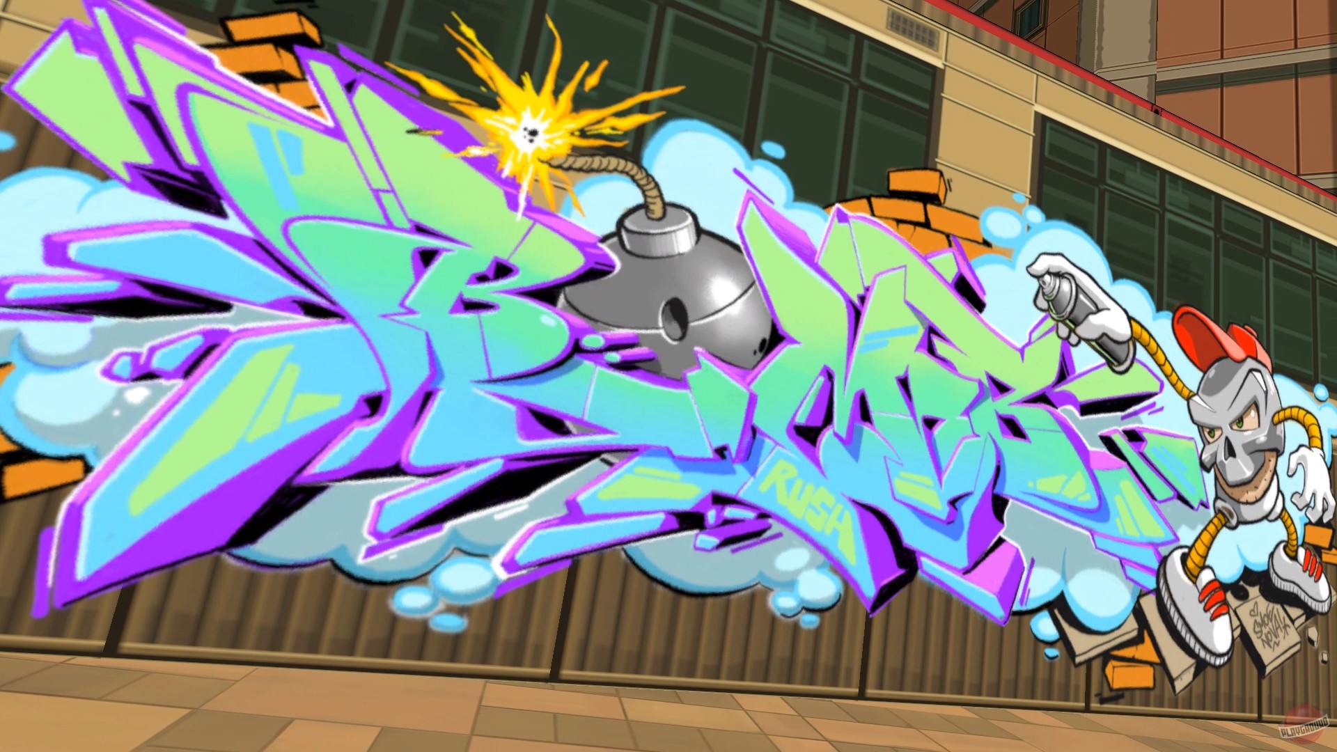 Скриншот из игры Bomb Rush Cyberfunk - 41