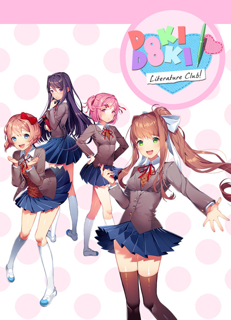Обложка игры Doki Doki Literature Club!
