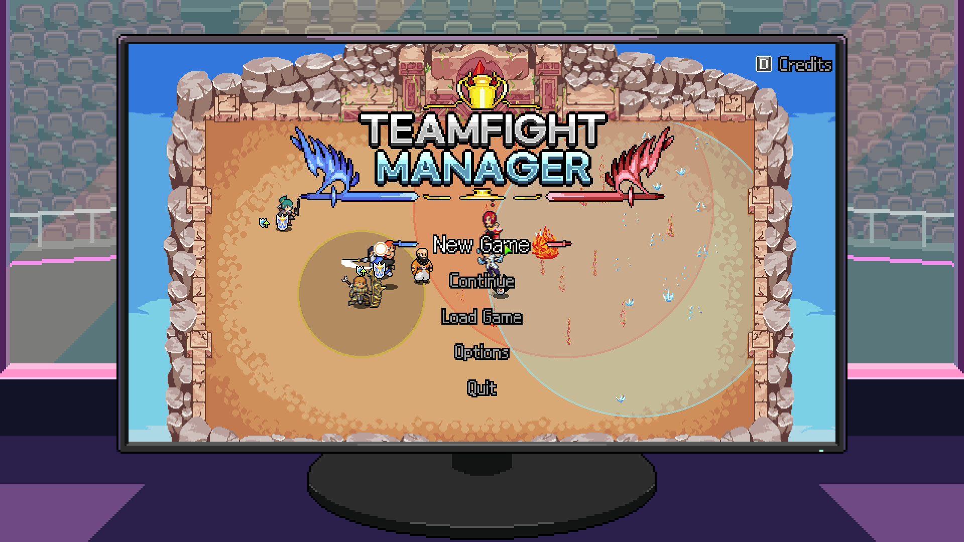Скриншот из игры Teamfight Manager - 6