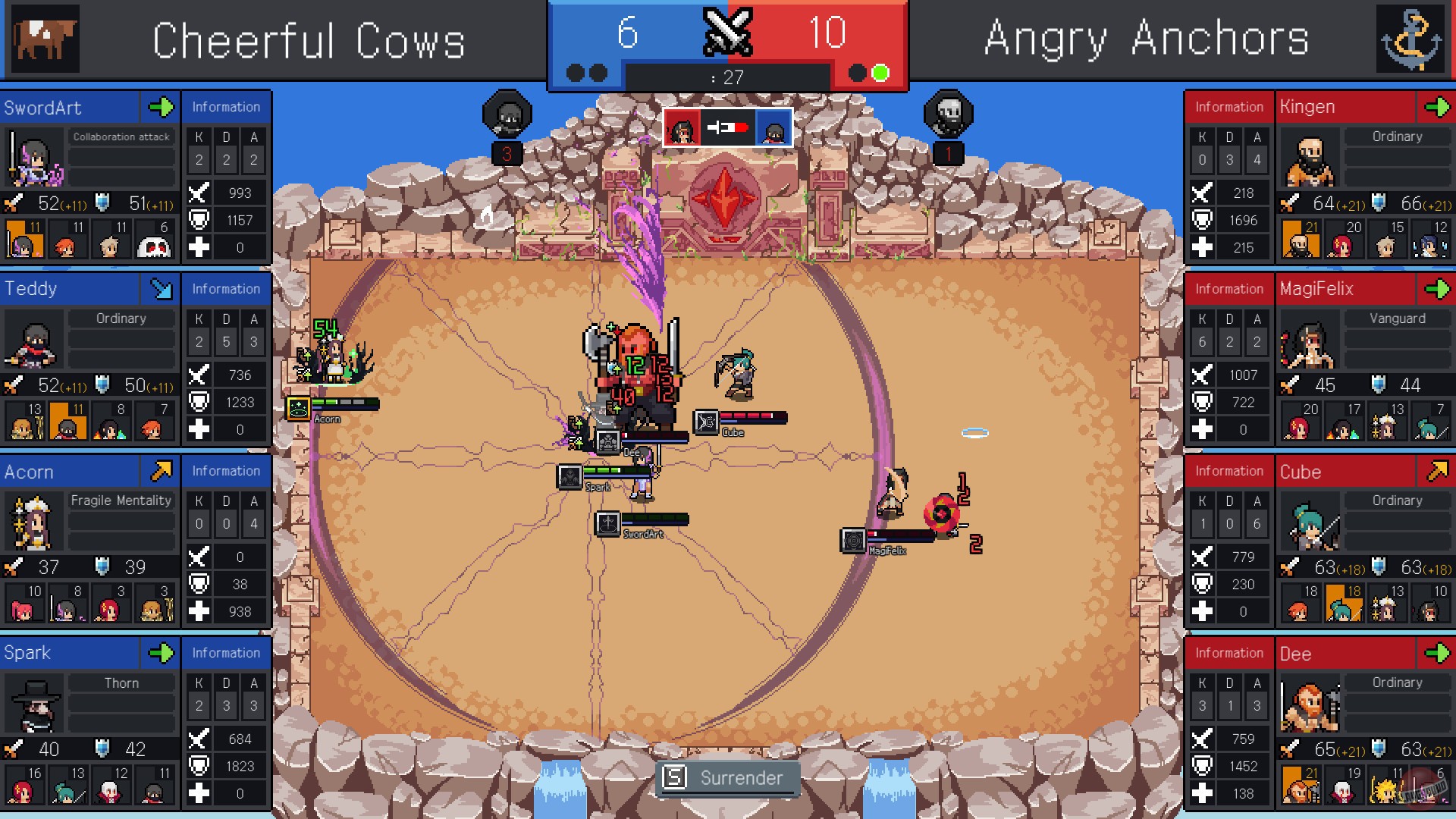 Скриншот из игры Teamfight Manager - 21