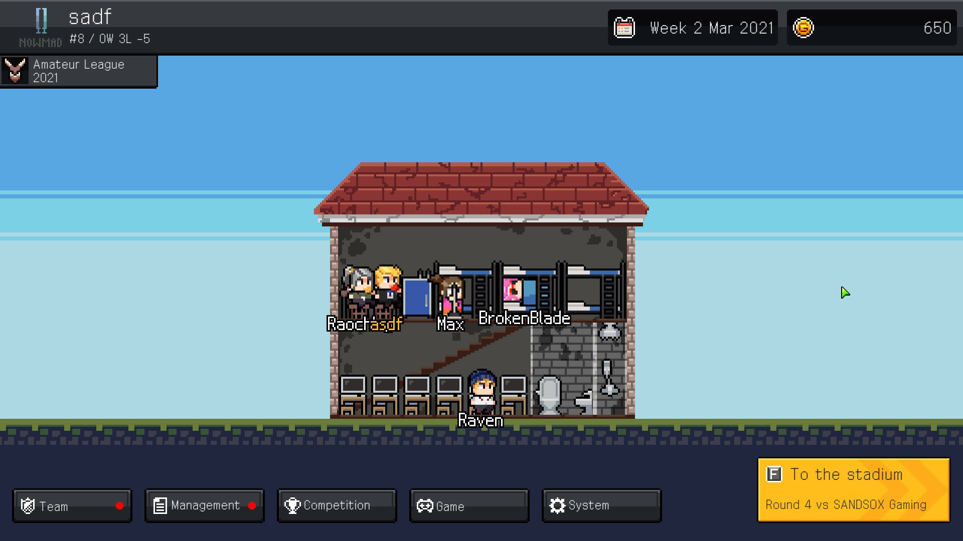 Скриншот из игры Teamfight Manager - 3