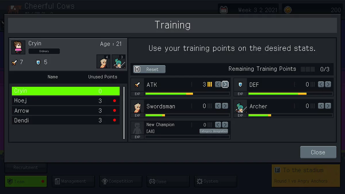 Скриншот из игры Teamfight Manager - 14