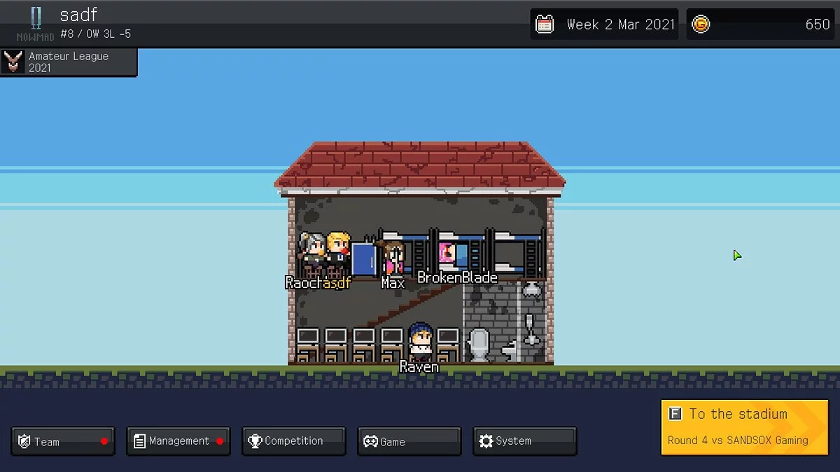 Скриншот из игры Teamfight Manager - 23