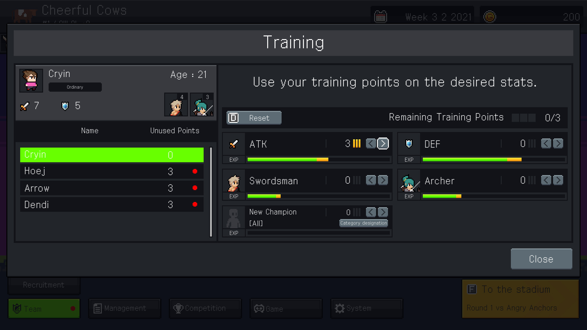 Скриншот из игры Teamfight Manager - 26