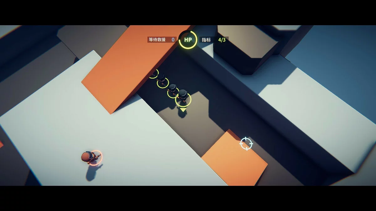 Скриншот из игры Snake Force - 1