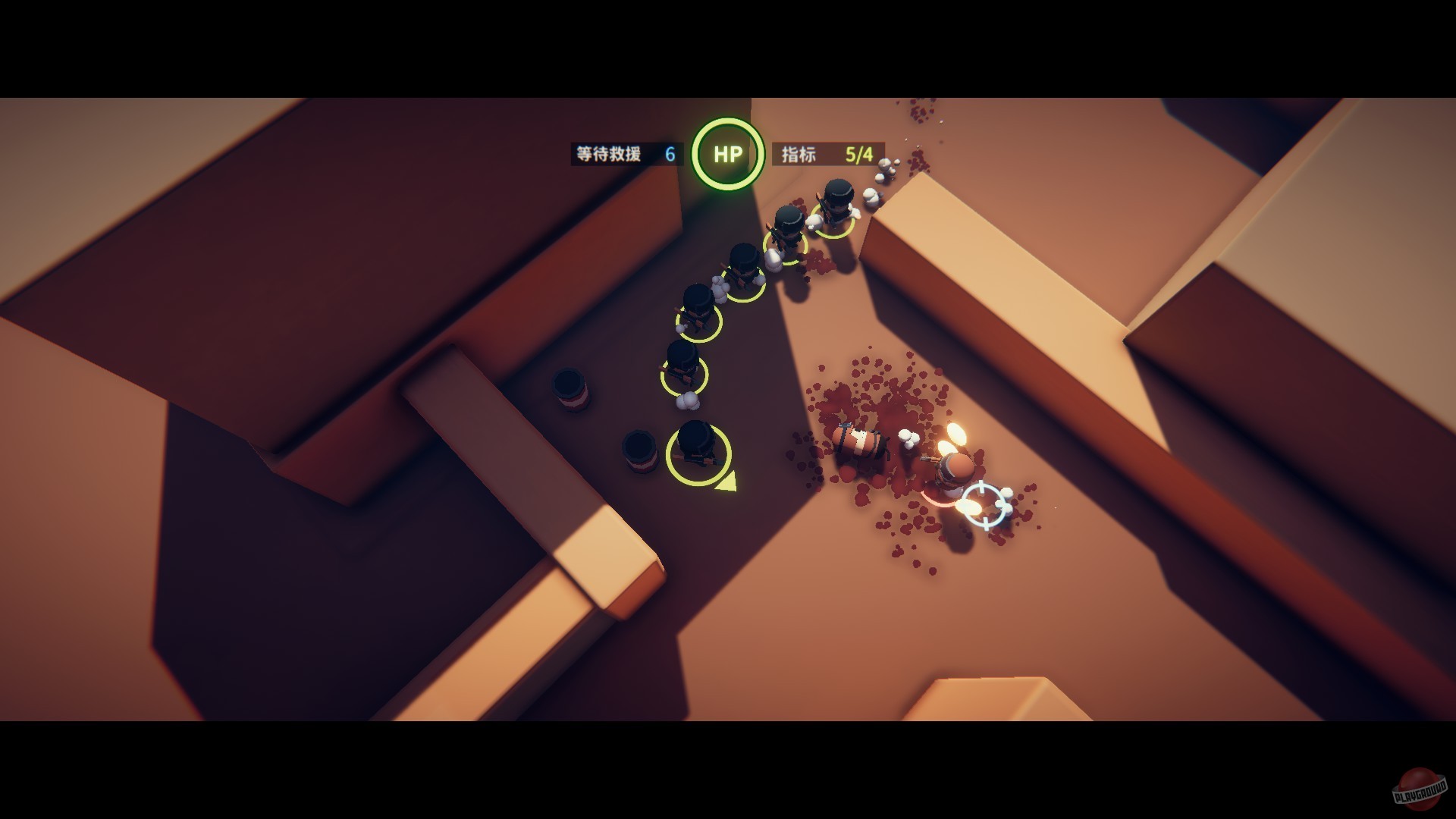 Скриншот из игры Snake Force - 4