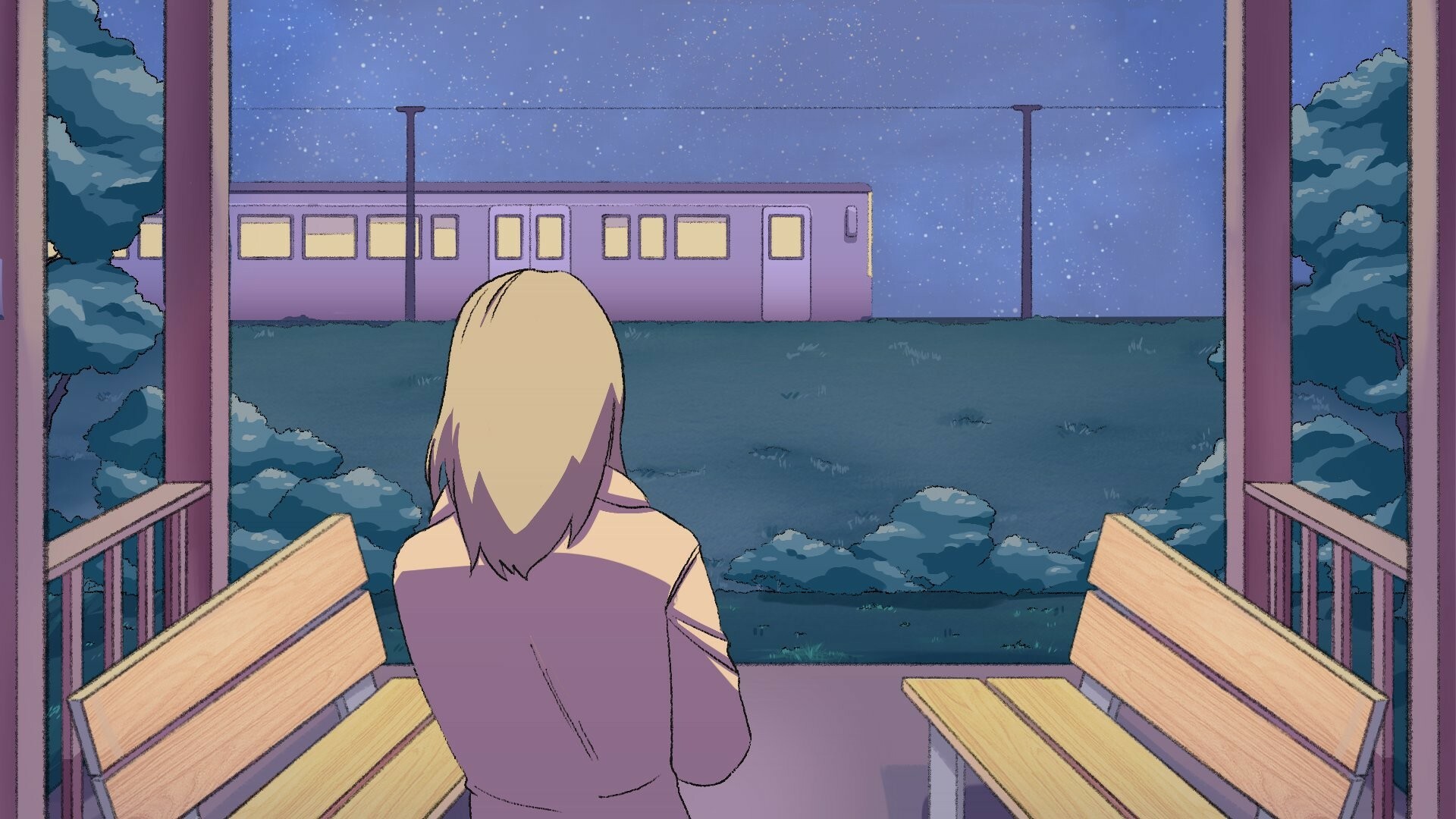 Скриншот из игры A Sketchbook About Her Sun - 8