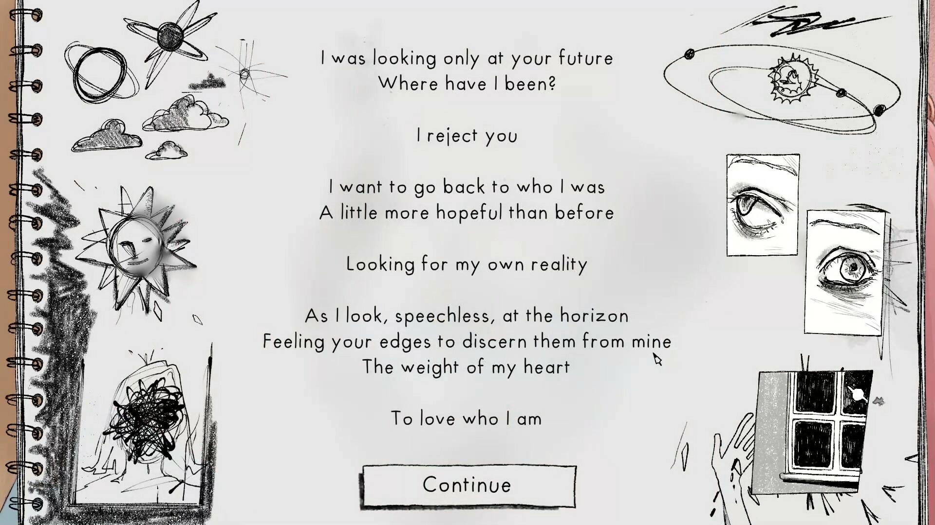 Скриншот из игры A Sketchbook About Her Sun - 5