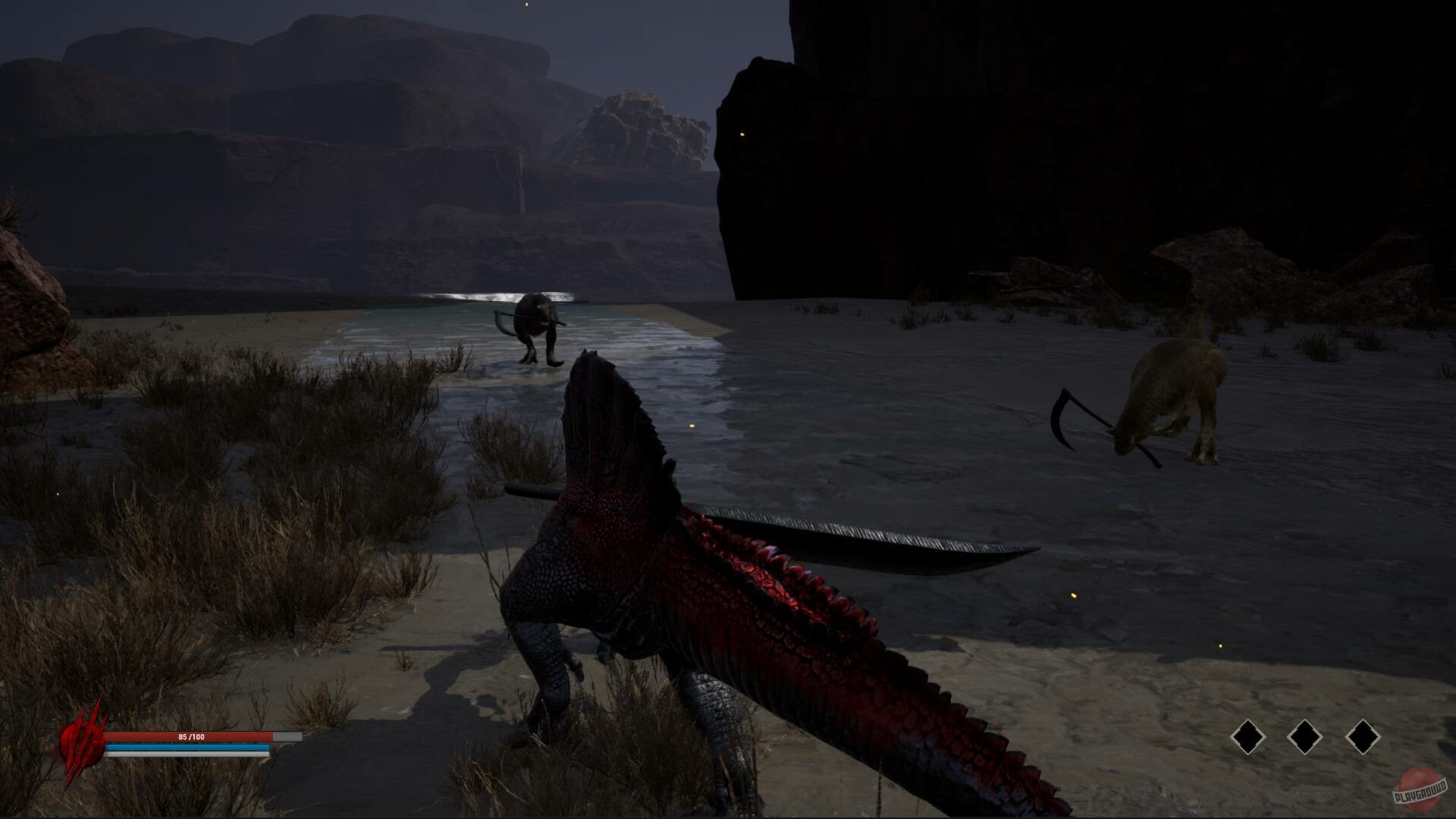 Скриншот из игры Dinoblade - 8