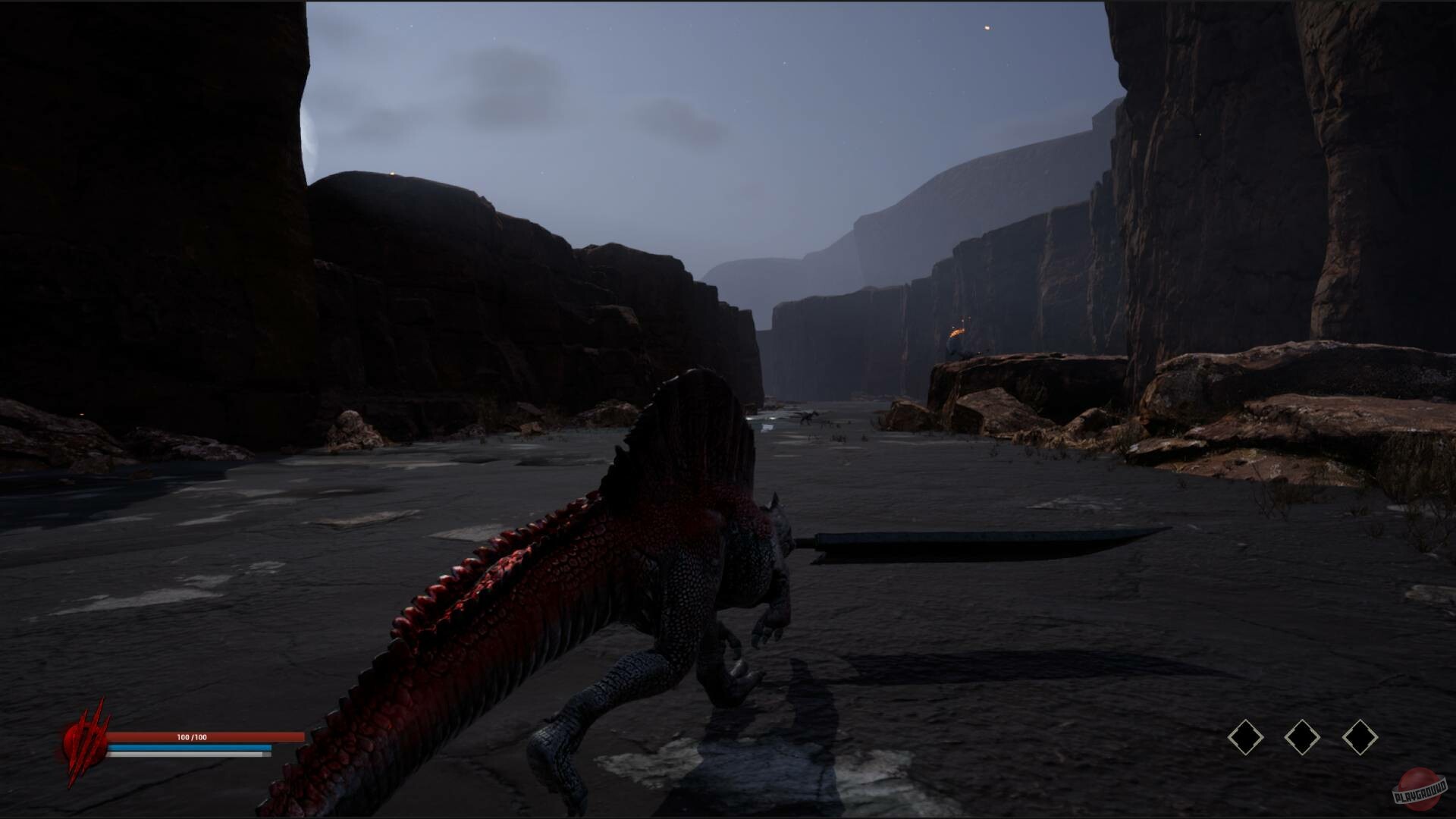 Скриншот из игры Dinoblade - 6