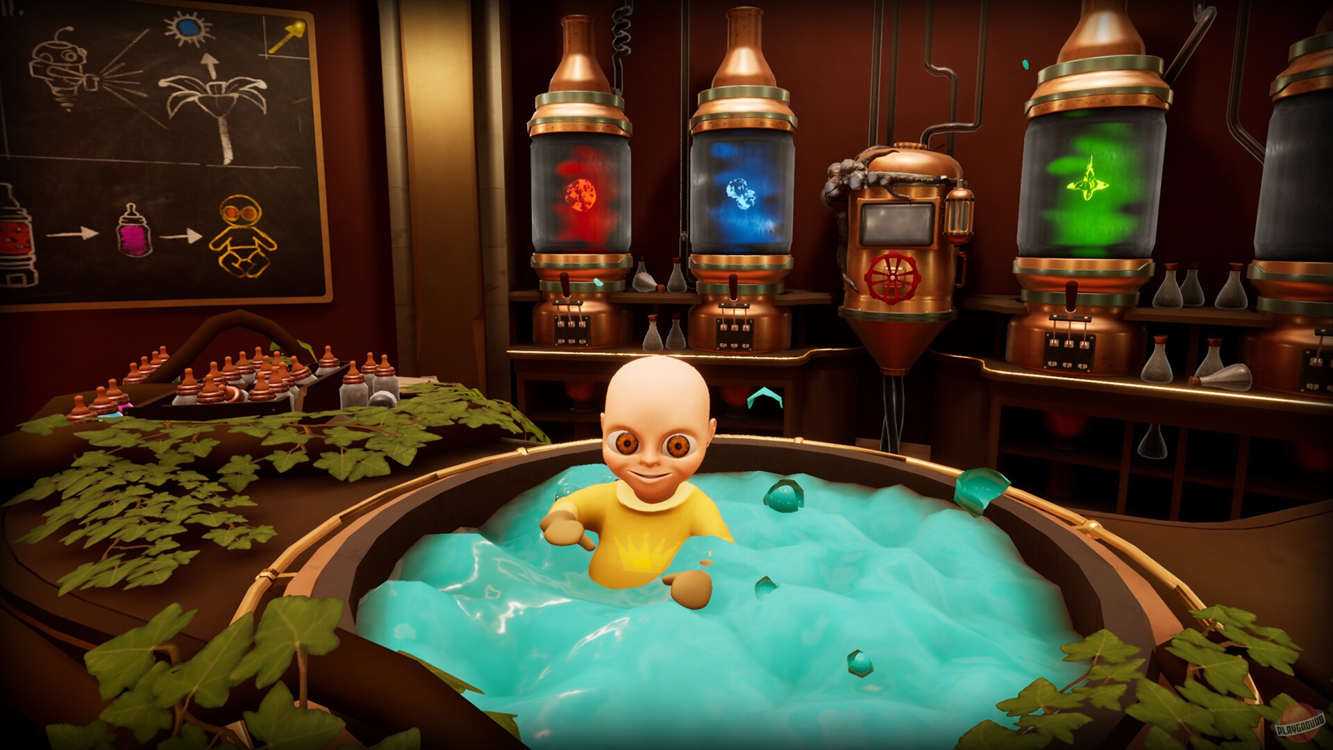 Скриншот из игры The Baby In Yellow - 28