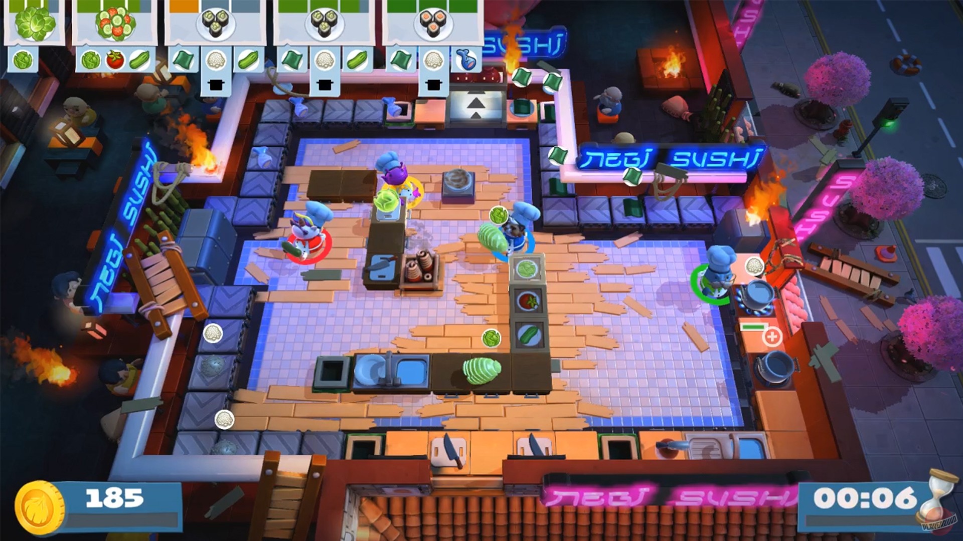 Скриншот из игры Overcooked! 2 - 89