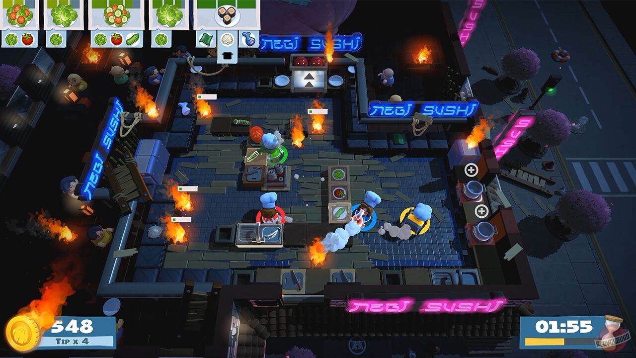 Скриншот из игры Overcooked! 2 - 94