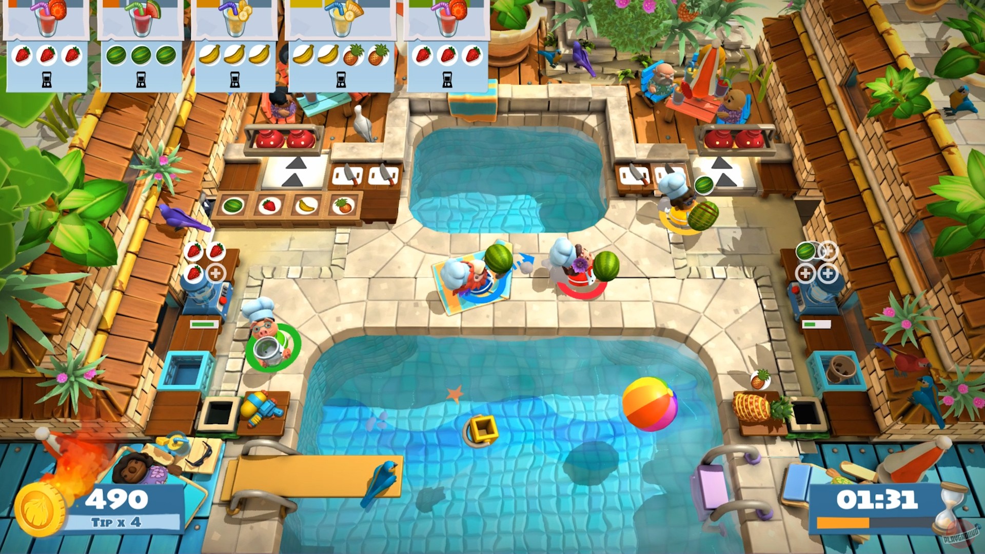 Скриншот из игры Overcooked! 2 - 60
