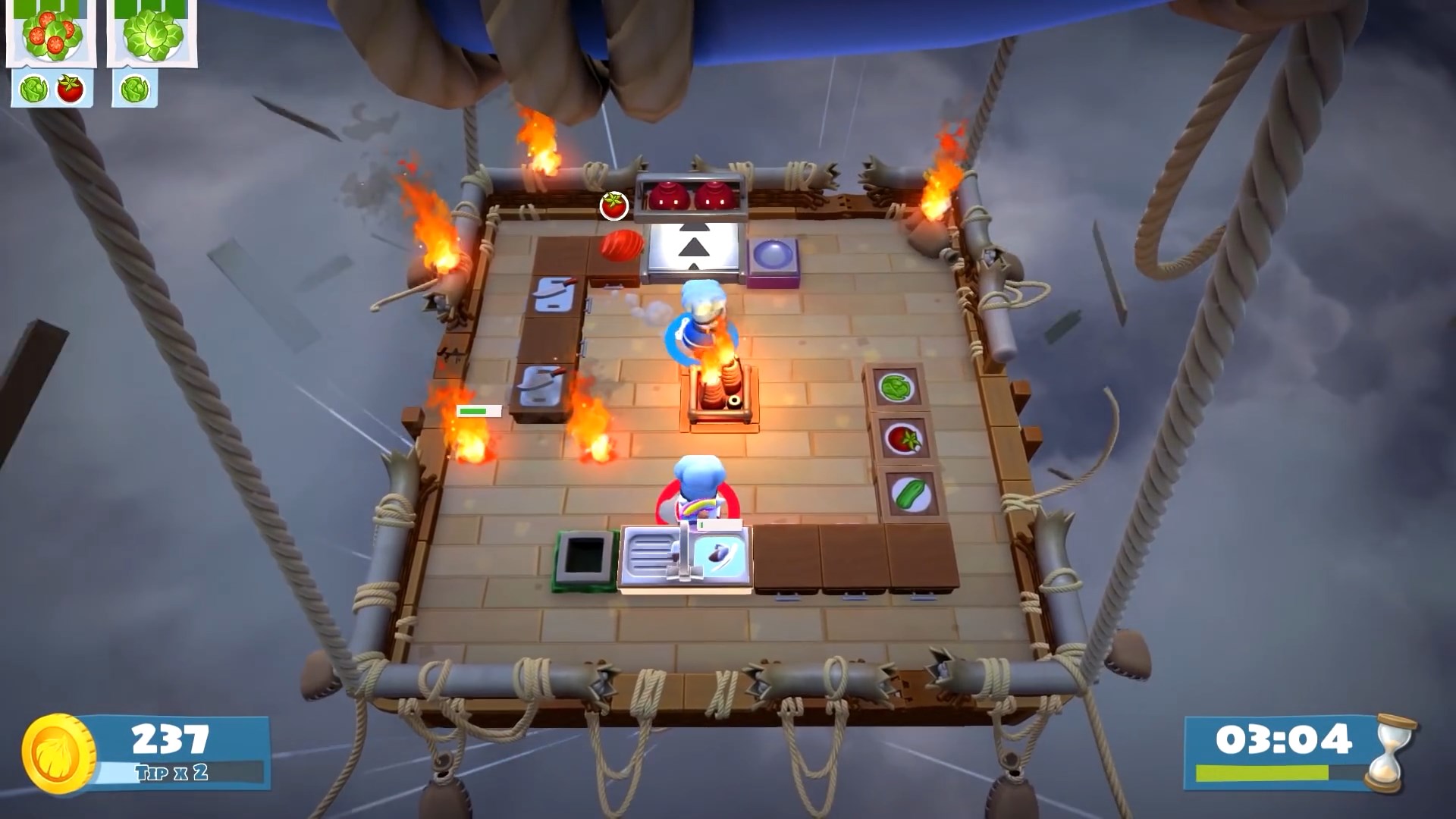 Скриншот из игры Overcooked! 2 - 51