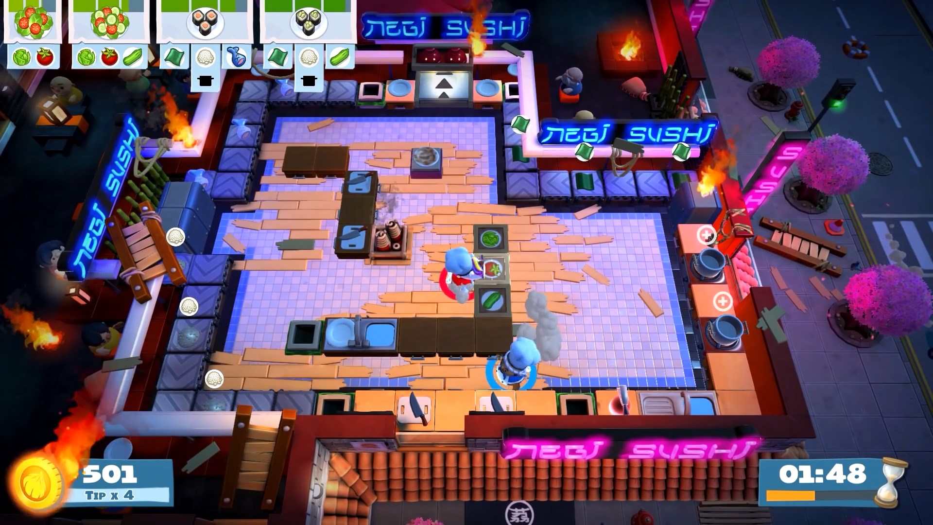 Скриншот из игры Overcooked! 2 - 38
