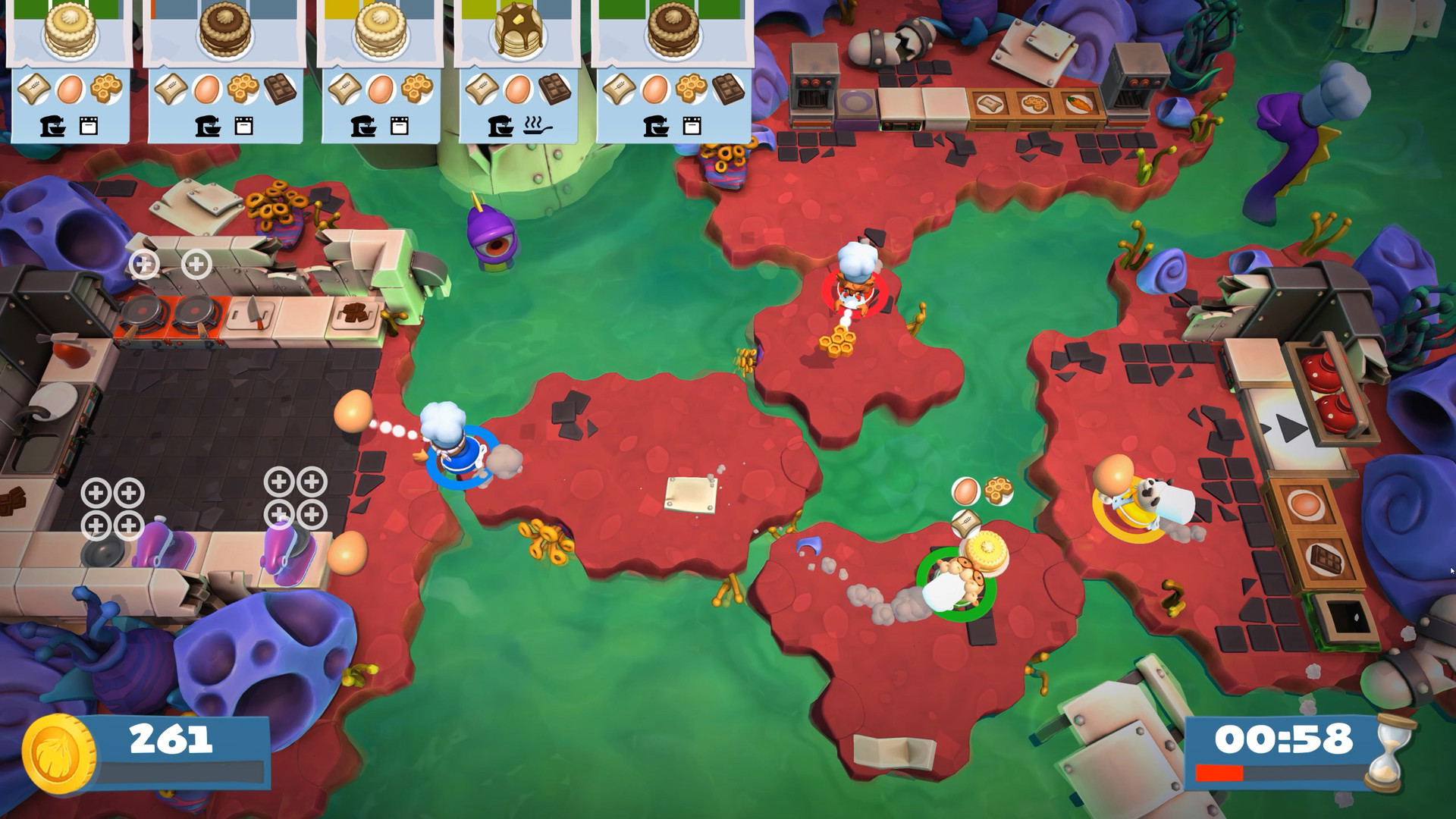 Скриншот из игры Overcooked! 2 - 4