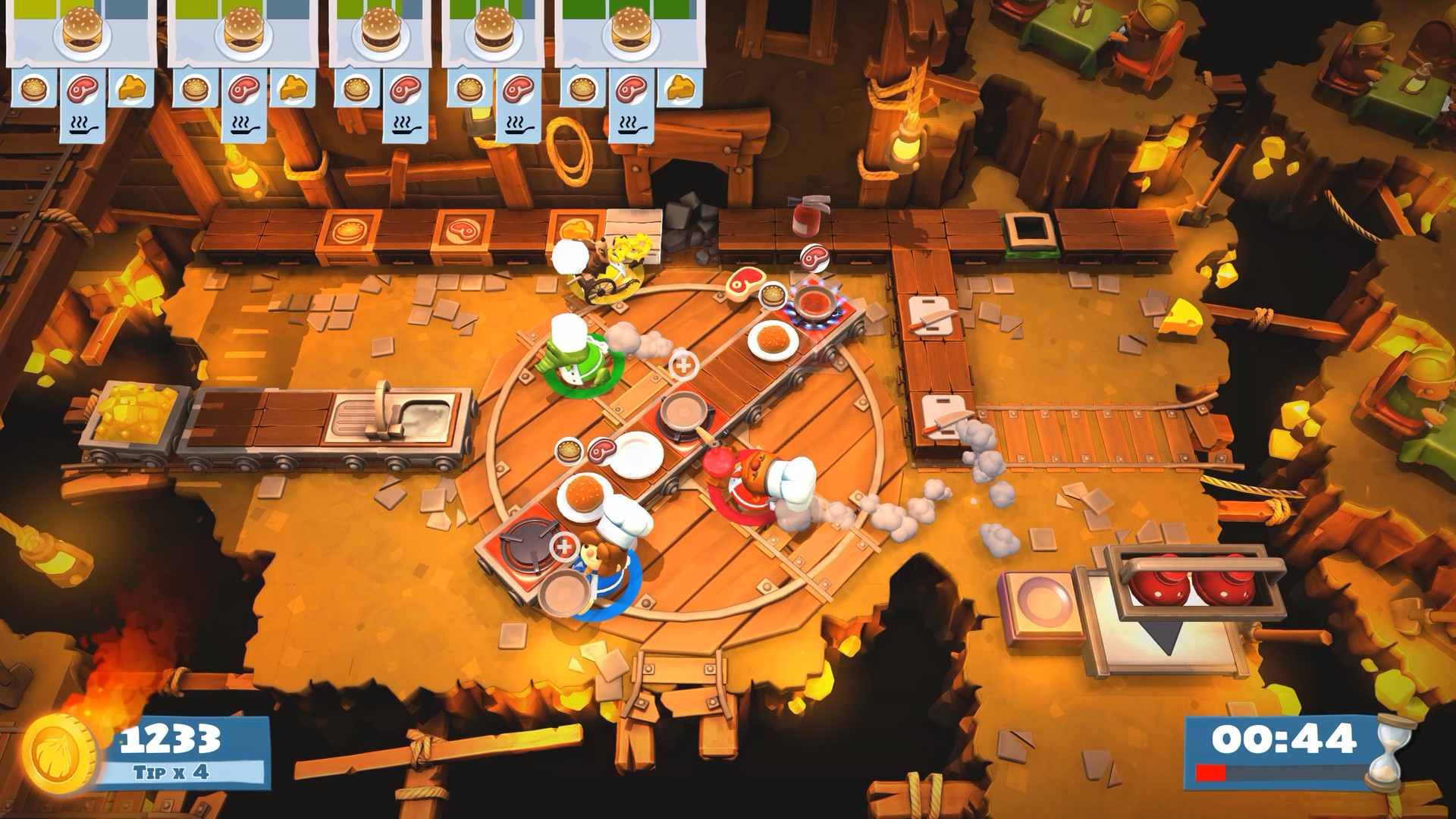 Скриншот из игры Overcooked! 2 - 6