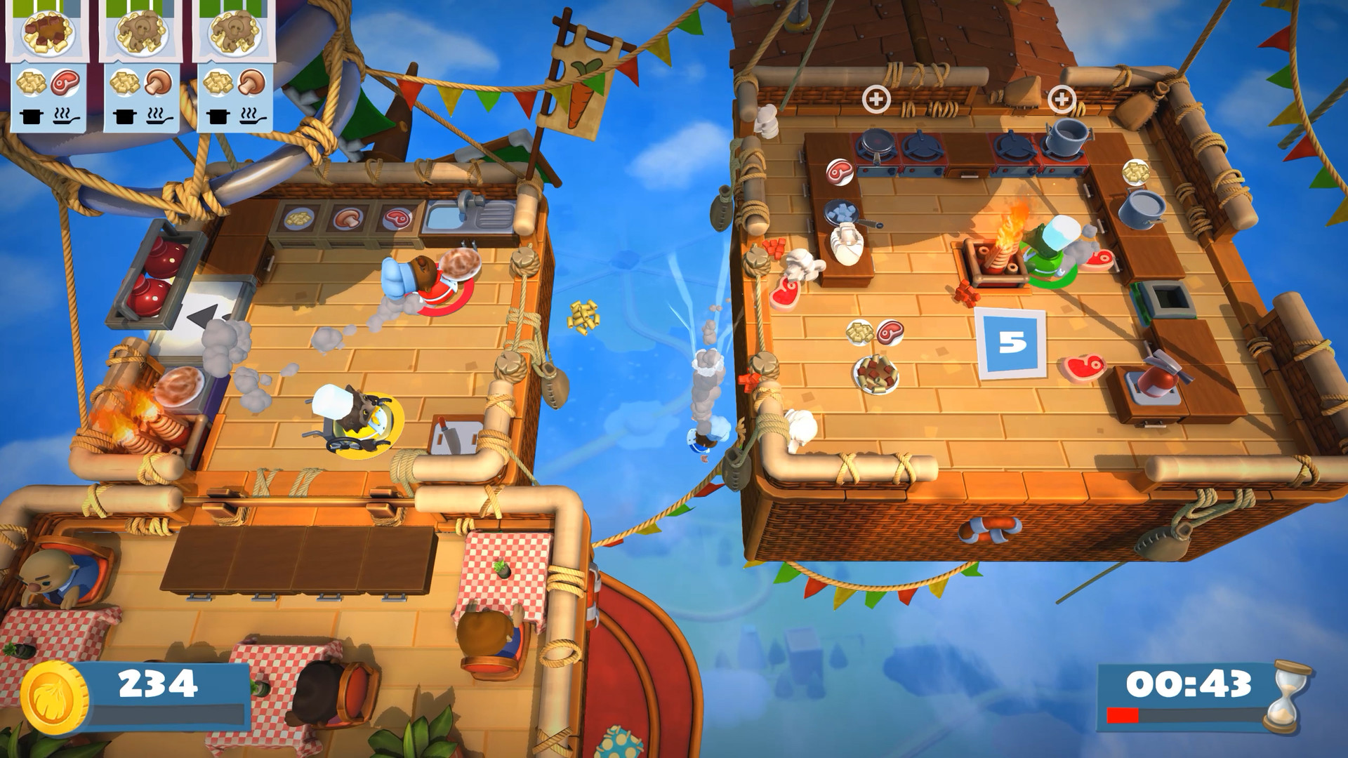 Скриншот из игры Overcooked! 2 - 7