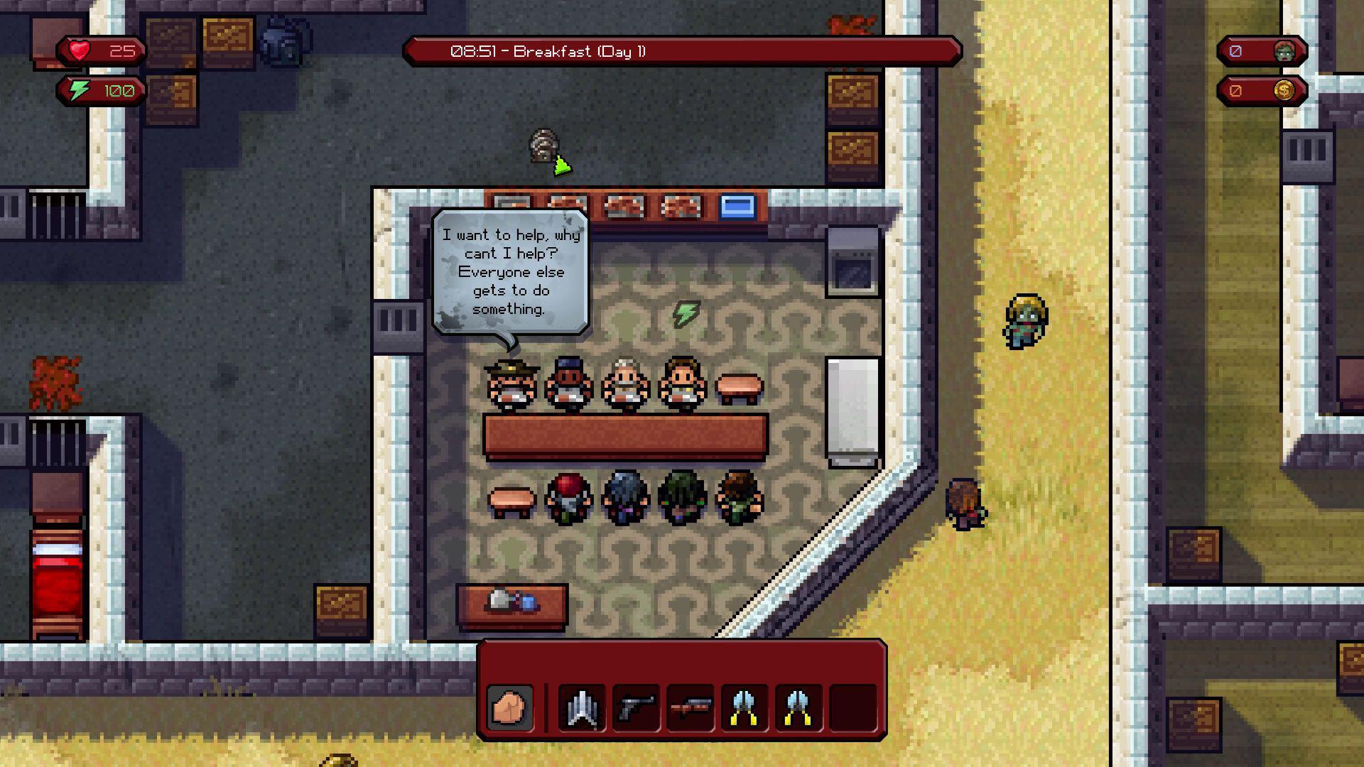 Скриншот из игры The Escapists: The Walking Dead - 71
