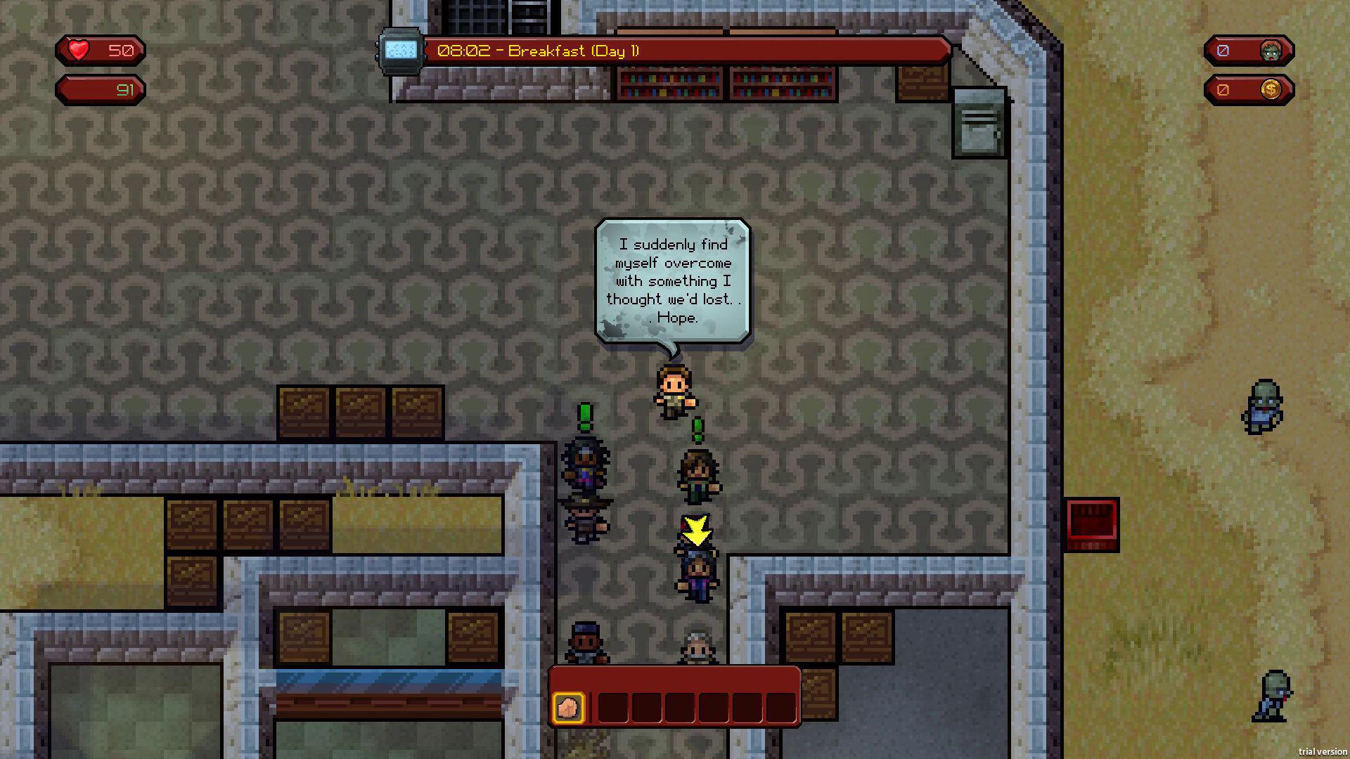 Скриншот из игры The Escapists: The Walking Dead - 63