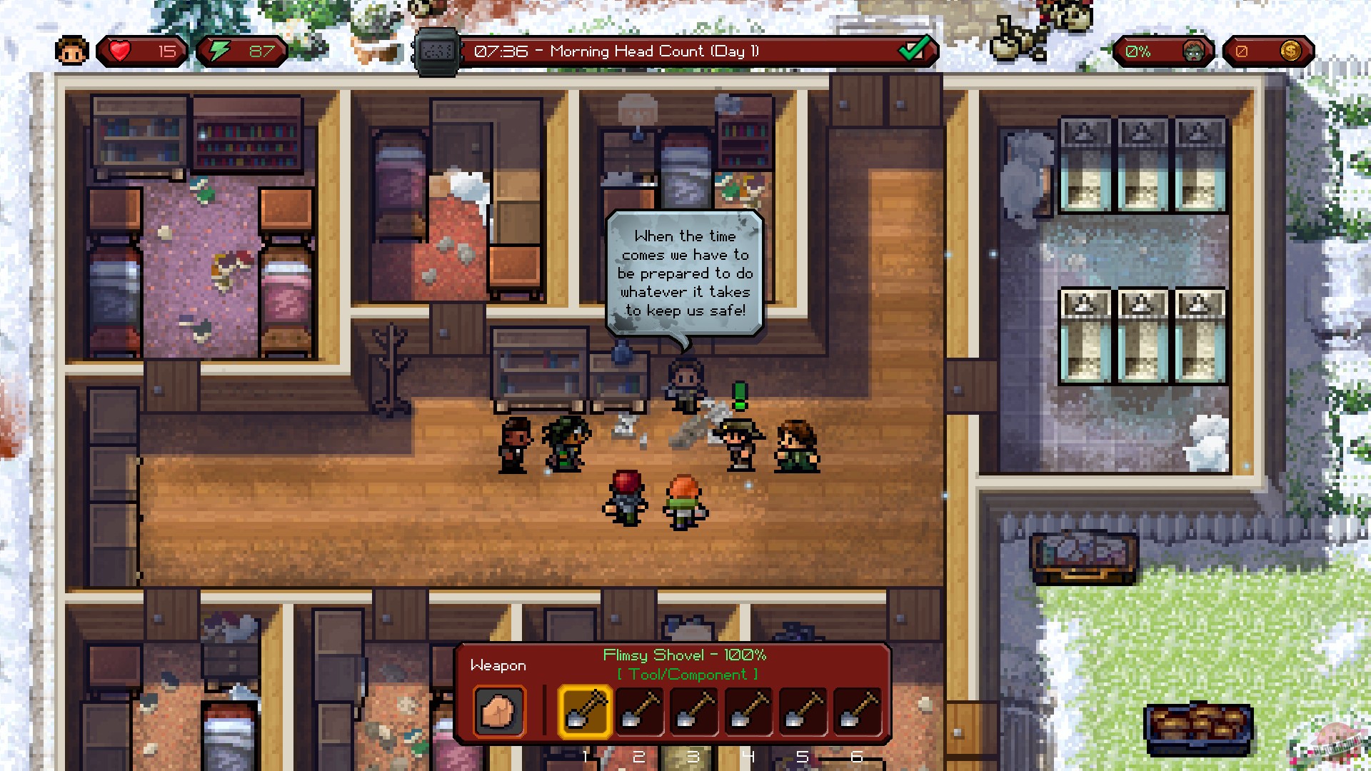 Скриншот из игры The Escapists: The Walking Dead - 37