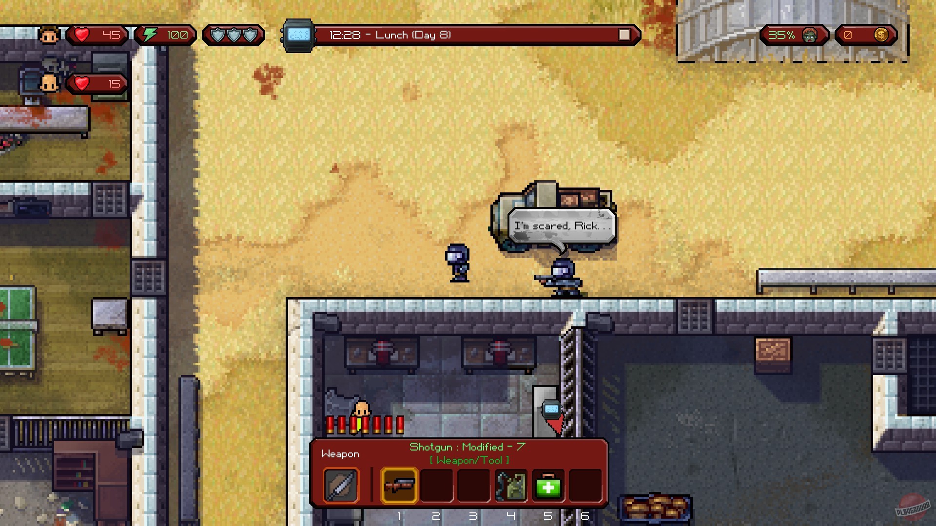 Скриншот из игры The Escapists: The Walking Dead - 34