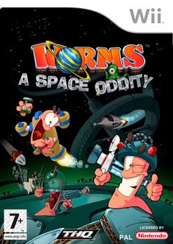 Обложка игры Worms: A Space Oddity
