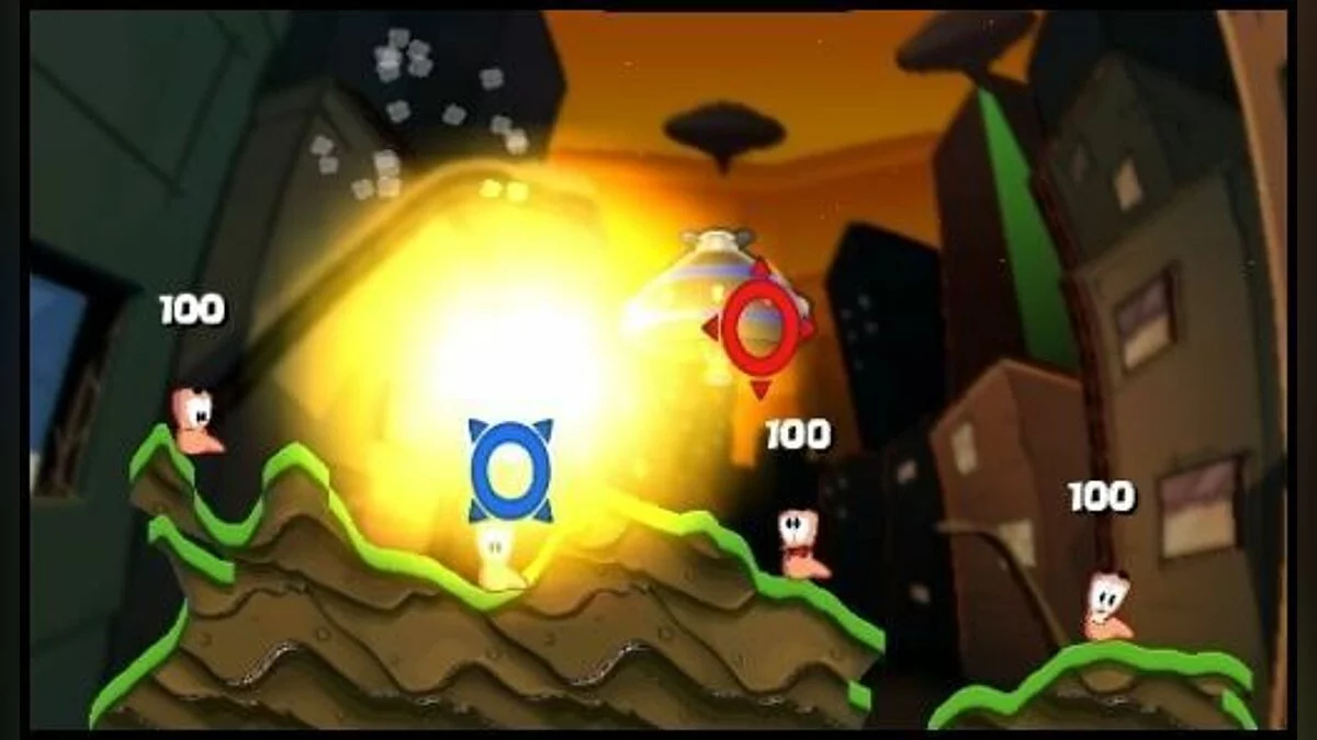 Скриншот из игры Worms: A Space Oddity - 17