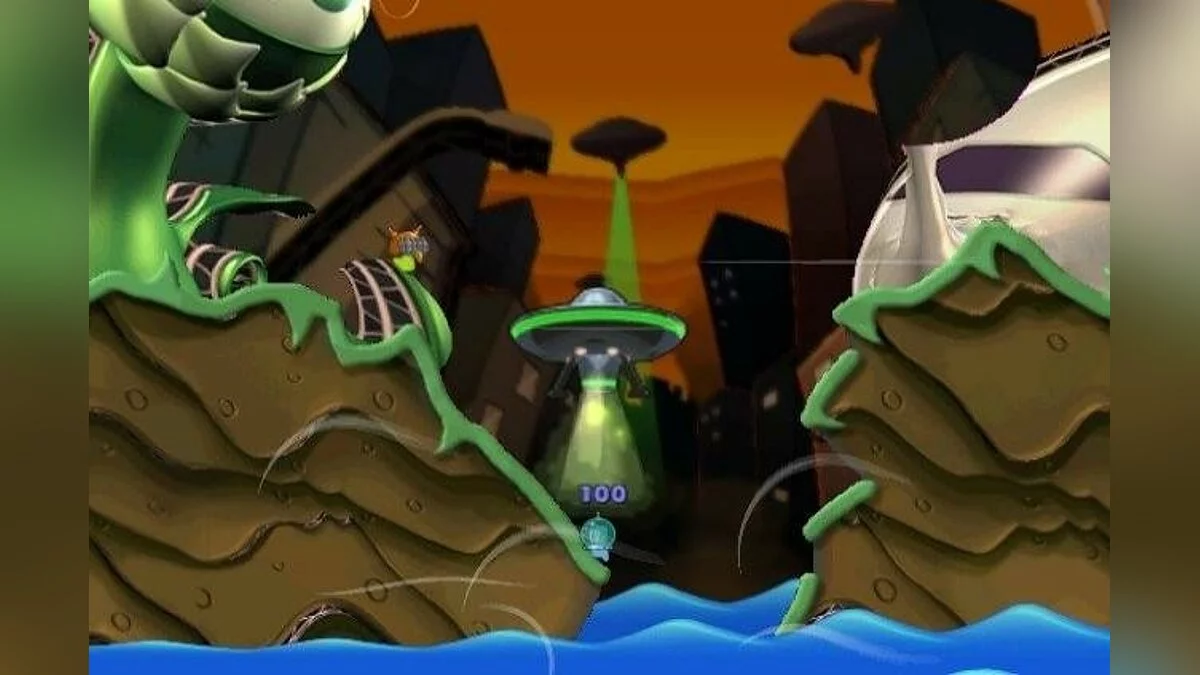 Скриншот из игры Worms: A Space Oddity - 7