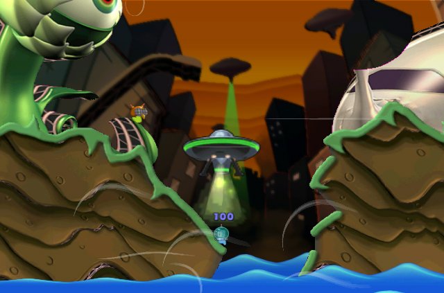 Скриншот из игры Worms: A Space Oddity - 11