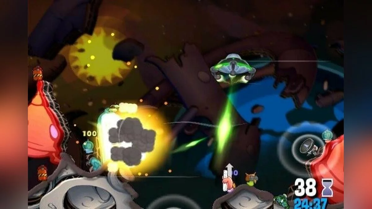 Скриншот из игры Worms: A Space Oddity - 16