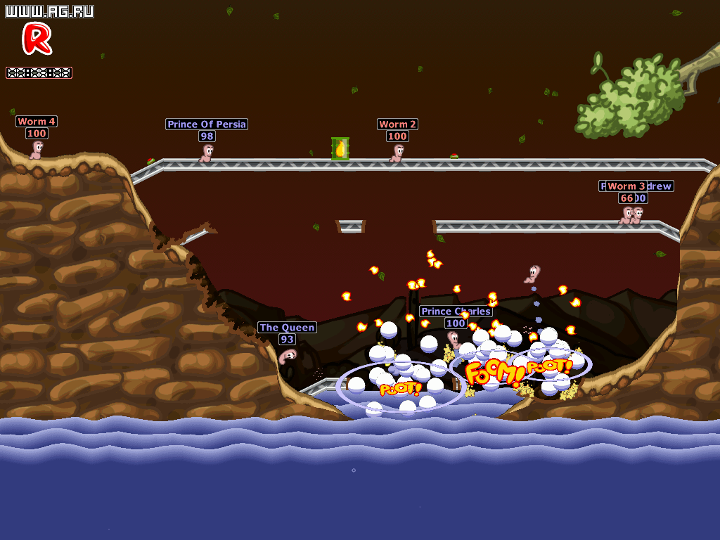 Скриншот из игры Worms Armageddon - 18