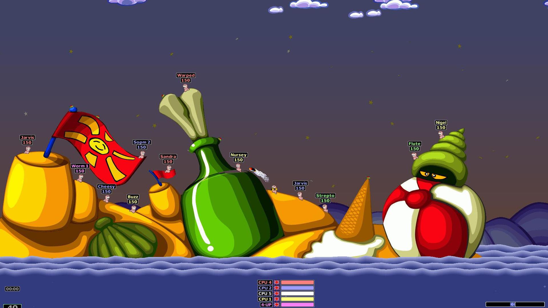 Скриншот из игры Worms Armageddon - 35