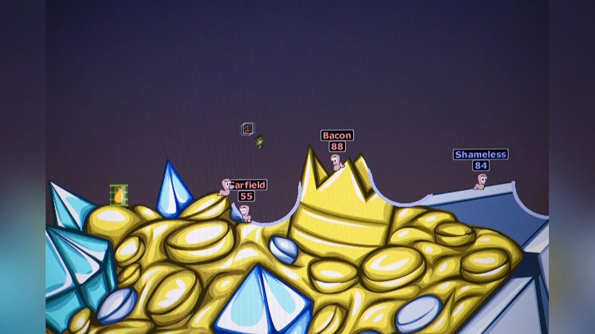 Скриншот из игры Worms Armageddon - 2