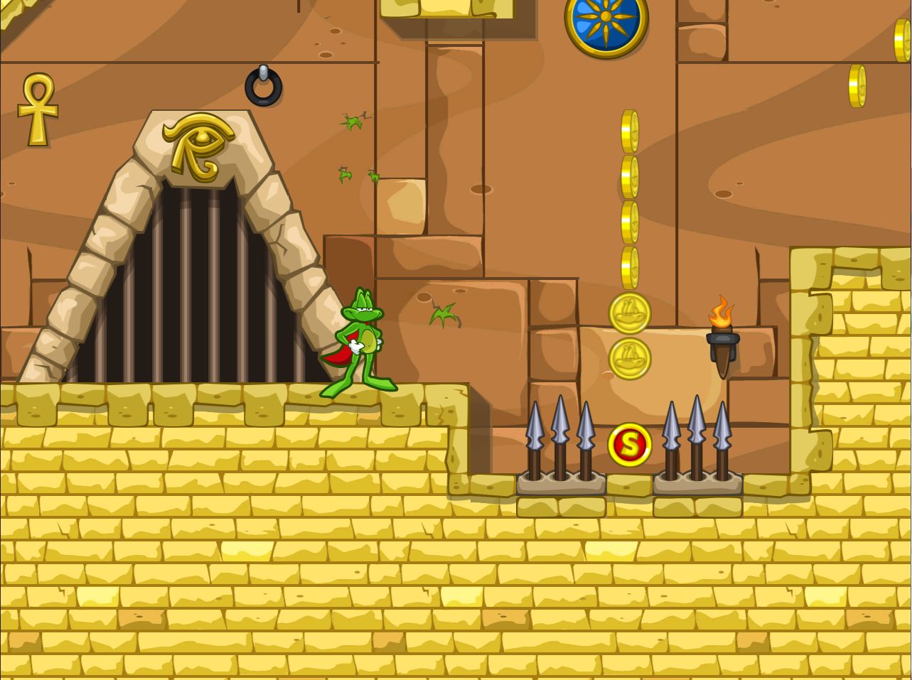 Скриншот из игры Superfrog HD - 7