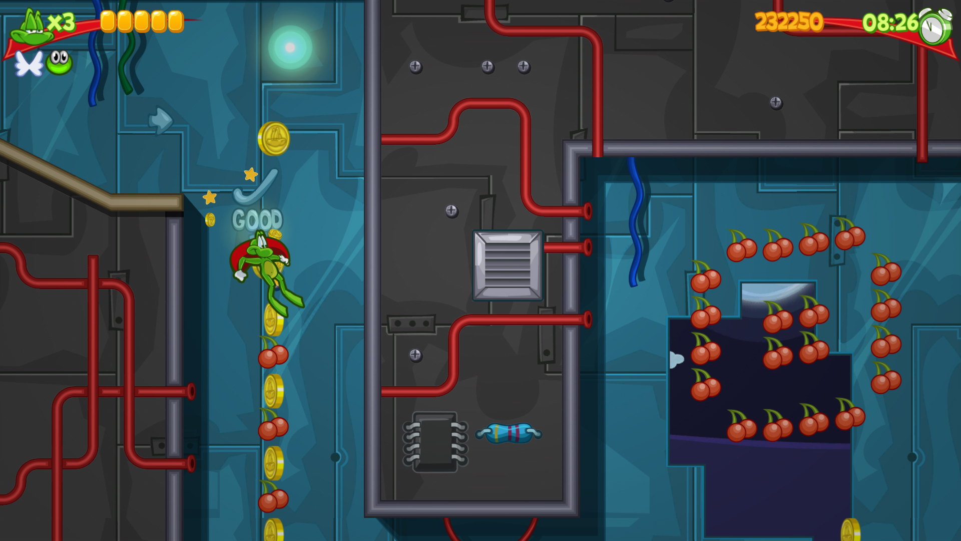 Скриншот из игры Superfrog HD - 12