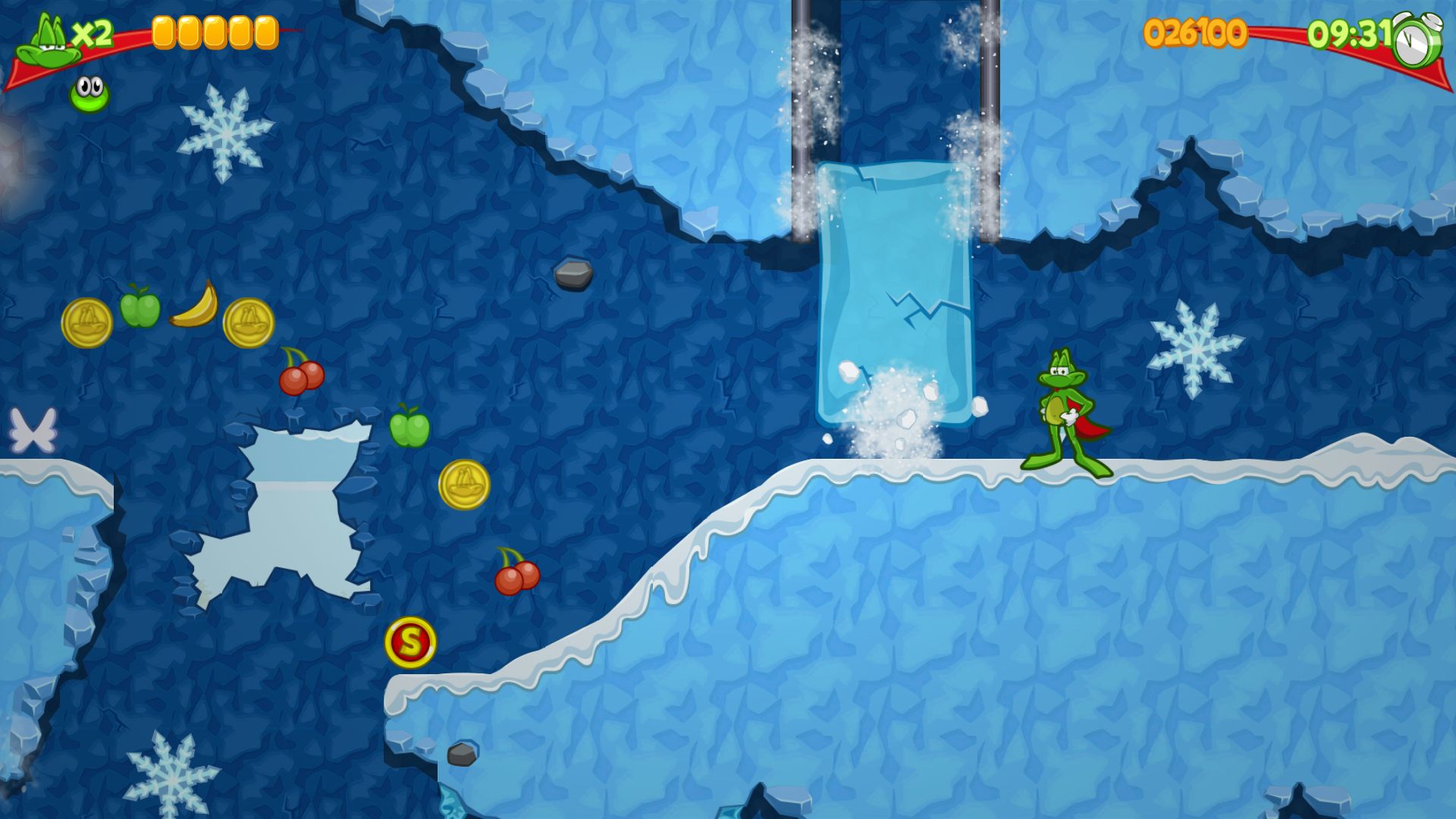 Скриншот из игры Superfrog HD - 18