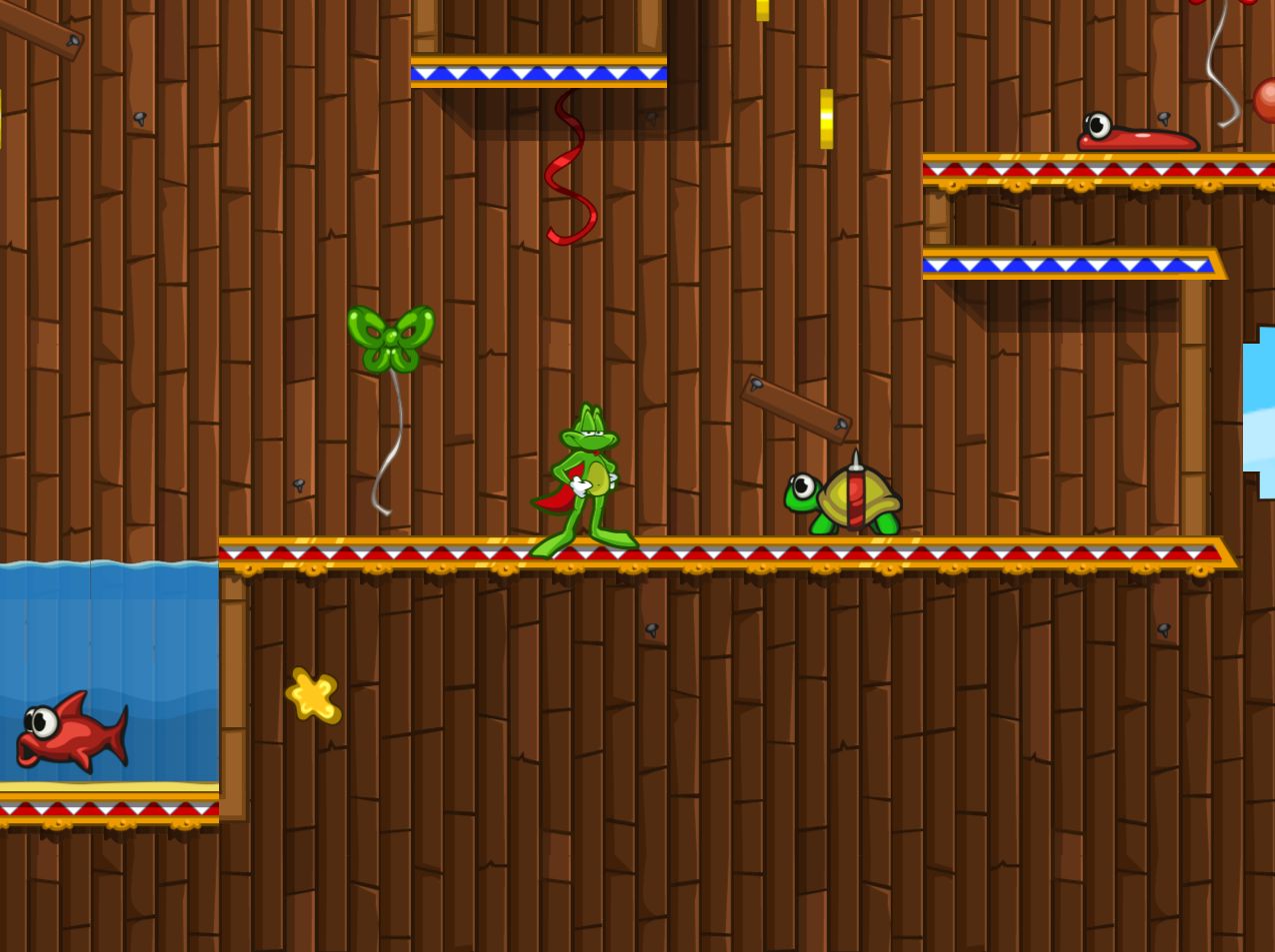 Скриншот из игры Superfrog HD - 9