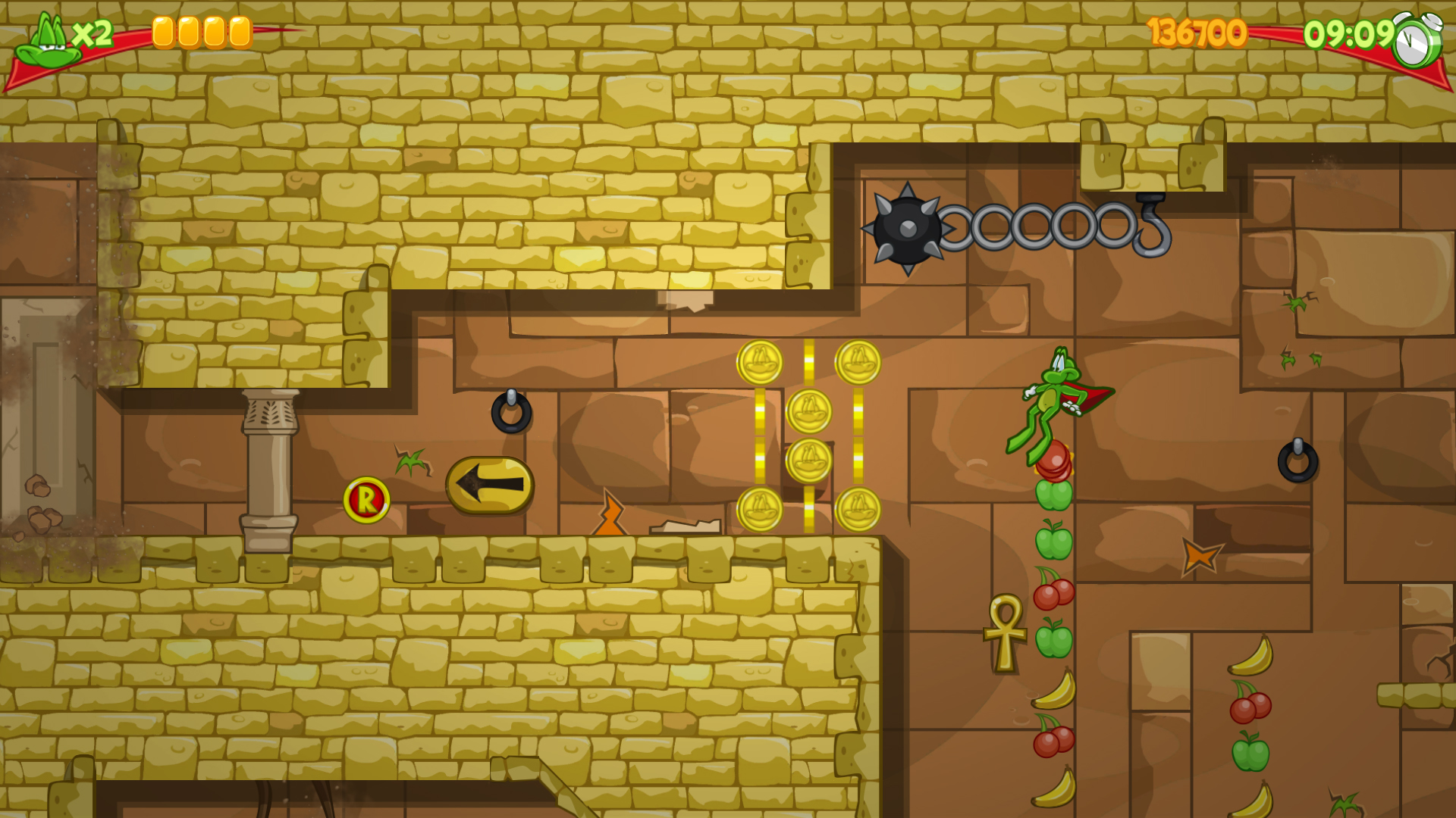 Скриншот из игры Superfrog HD - 14