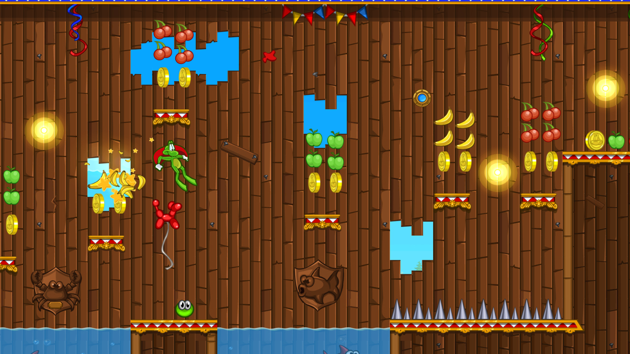 Скриншот из игры Superfrog HD - 6