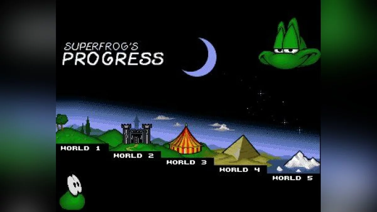 Скриншот из игры Superfrog - 6
