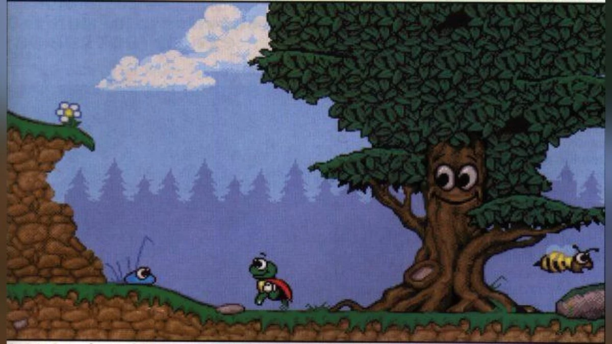 Скриншот из игры Superfrog - 5