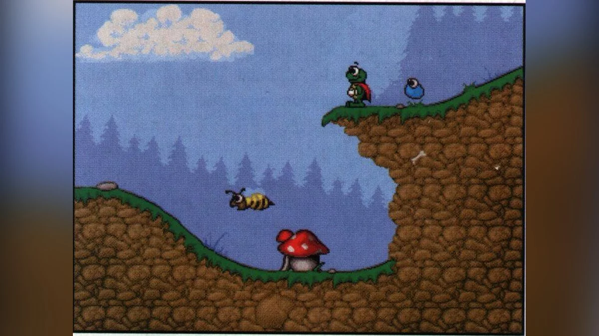 Скриншот из игры Superfrog - 3