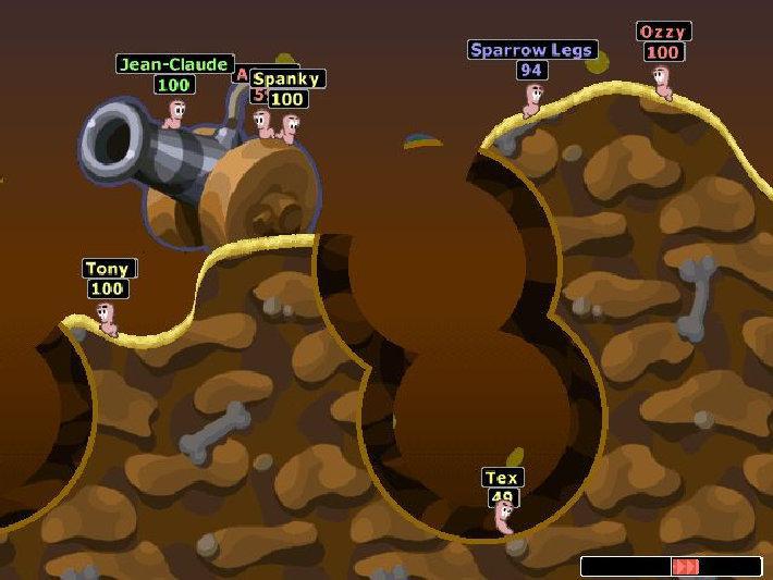 Скриншот из игры Worms 2 - 45