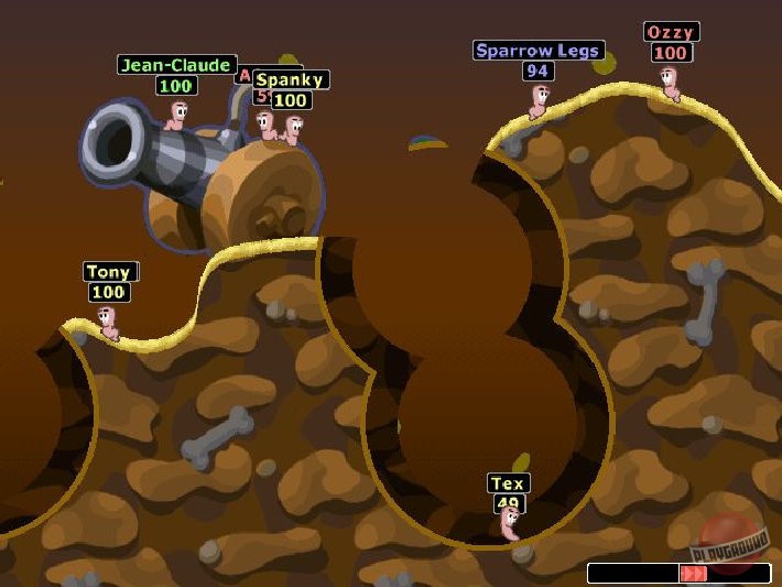 Скриншот из игры Worms 2 - 16