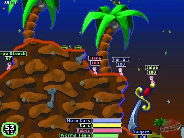 Скриншот из игры Worms 2 - 12