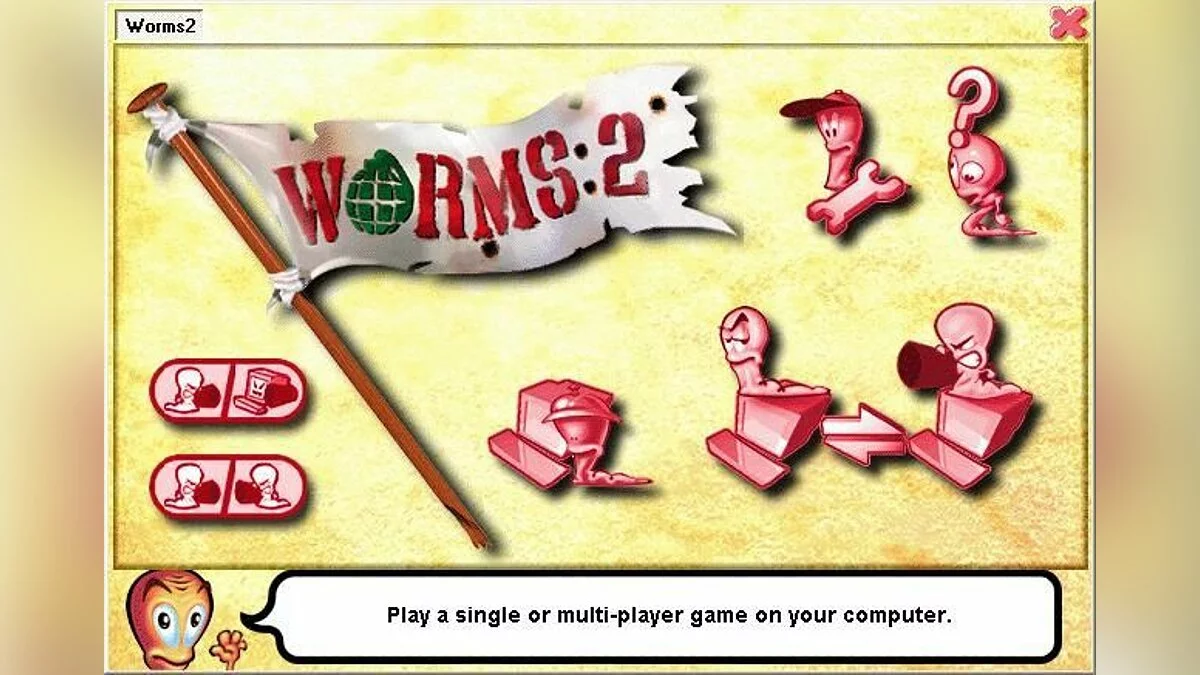 Скриншот из игры Worms 2 - 10