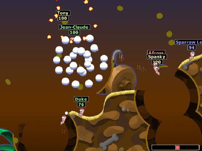 Скриншот из игры Worms 2 - 28